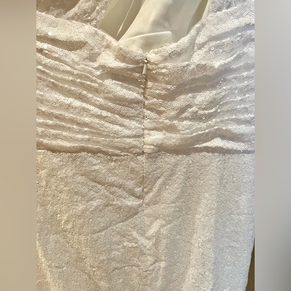 NWT Rene Ruiz One-Shoulder Sequin Dress, Size 10! - Picture 6 of 13